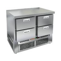 Стол с морозильным шкафом Hicold GNE 22/BT O (R290)